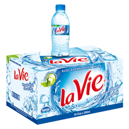 chai nước Lavie 350 ml